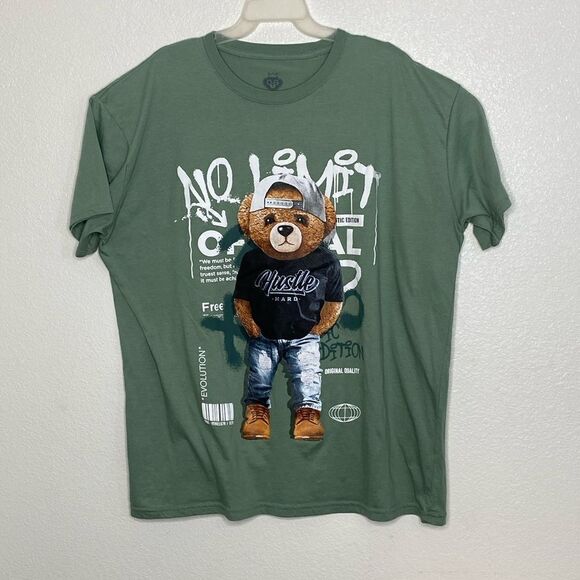 BEAR NATION Men’s T Shirt Size 3XL - Picture 1 of 5